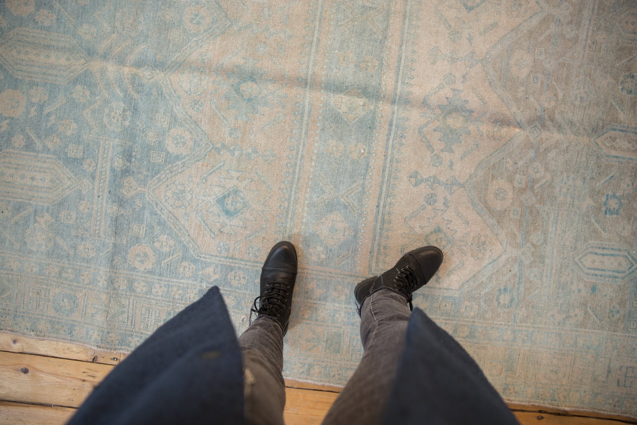 5x10 Vintage Distressed Bijar Rug Runner // ONH Item ee004090 Image 1