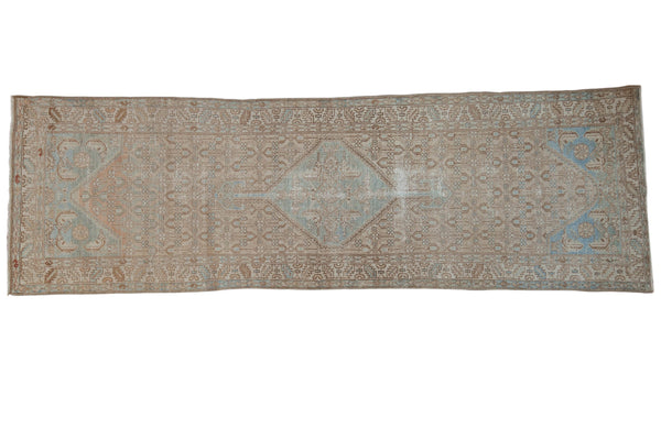 3x9 Vintage Distressed Borchalou Rug Runner // ONH Item ee004092