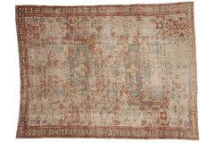 8.5x11.5 Antique Distressed Soumac Carpet // ONH Item ee004104