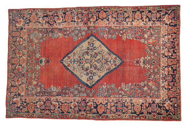 4.5x6.5 Vintage Arak Rug // ONH Item ee004117