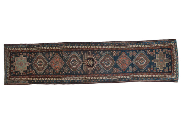 3.5x13.5 Vintage Karaja Rug Runner // ONH Item ee004126