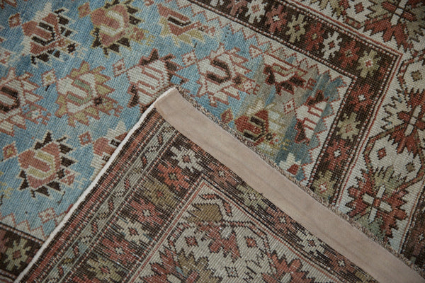 3x7.5 Vintage Distressed Caucasian Rug Runner // ONH Item ee004128 Image 8