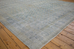 9.5x13 Vintage Distressed Meshed Carpet // ONH Item ee004131 Image 2