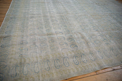 9.5x13 Vintage Distressed Meshed Carpet // ONH Item ee004131 Image 8