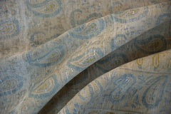 9.5x13 Vintage Distressed Meshed Carpet // ONH Item ee004131 Image 9