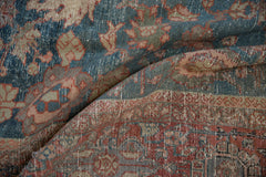 8.5x13.5 Vintage Distressed Mahal Carpet // ONH Item ee004132 Image 12