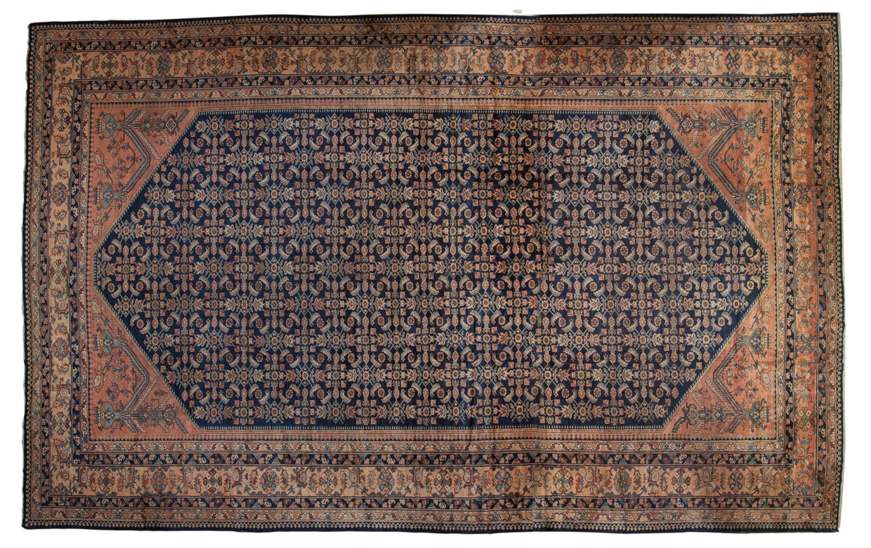 12x18.5 Vintage Fine Lilihan Carpet // ONH Item ee004140