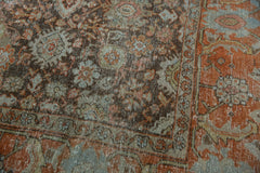 9.5x10.5 Vintage Distressed Oushak Square Carpet // ONH Item ee004144 Image 10