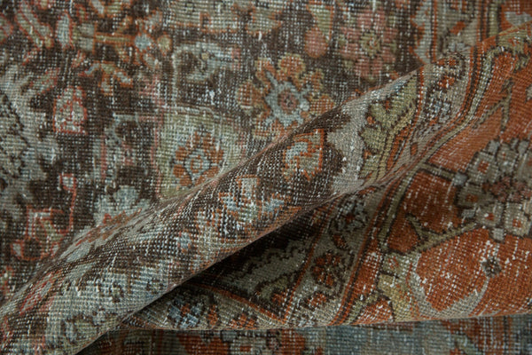 9.5x10.5 Vintage Distressed Oushak Square Carpet // ONH Item ee004144 Image 13