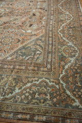 13x19 Vintage Distressed Mahal Carpet // ONH Item ee004150 Image 6