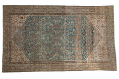 6.5x11.5 Vintage Distressed Malayer Carpet // ONH Item ee004152