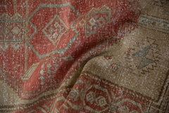 10.5x11 Vintage Distressed Sarouk Square Carpet // ONH Item ee004158 Image 9