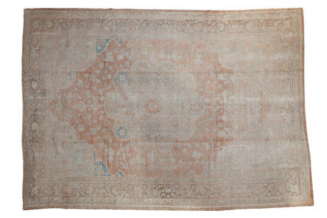 7x9.5 Vintage Distressed Oushak Carpet // ONH Item ee004164