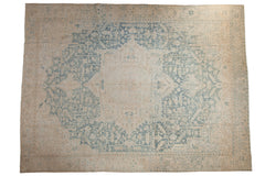 11x14.5 Vintage Distressed Heriz Carpet // ONH Item ee004165