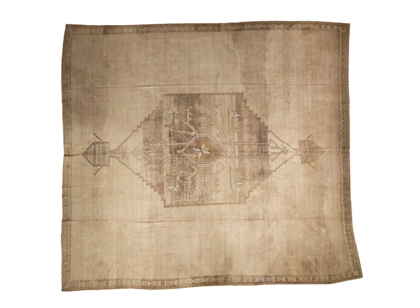 3x14 Vintage Distressed Fragment Malayer Rug Runner // ONH Item ee004167