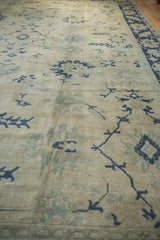 11x16.5 Vintage Distressed Oushak Carpet // ONH Item ee004174 Image 10