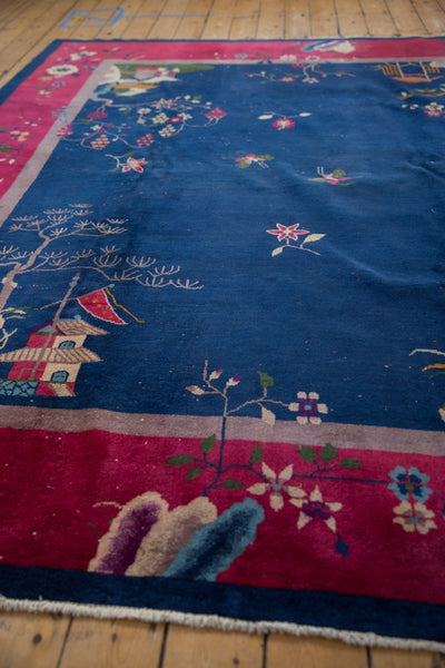 8x9.5 Vintage Art Deco Carpet // ONH Item ee004175 Image 4