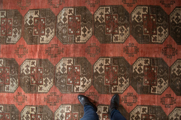 9.5x12 Vintage Distressed Ersari Carpet // ONH Item ee004176 Image 1