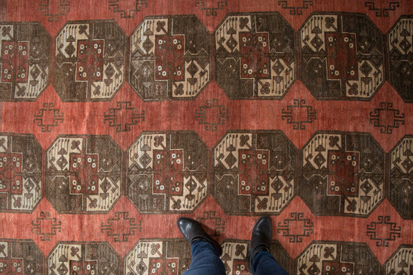 9.5x12 Vintage Distressed Ersari Carpet // ONH Item ee004176 Image 1