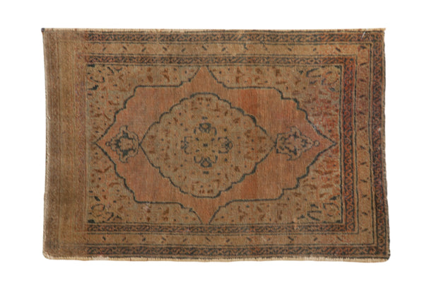 1.5x2.5 Vintage Tabriz Rug Mat // ONH Item ee004178