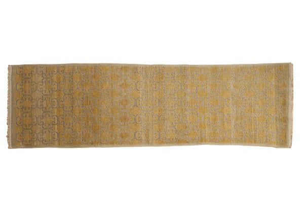 2.5x8 Vintage Distressed Khotan Rug Runner // ONH Item ee004180