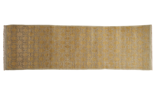 2.5x8 Vintage Distressed Khotan Rug Runner // ONH Item ee004181