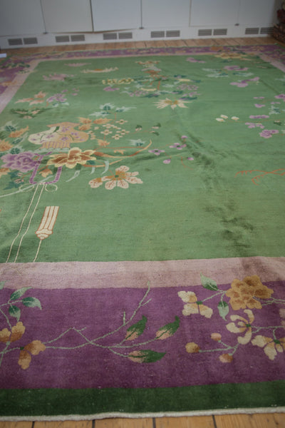 12x14.5 Vintage Art Deco Carpet // ONH Item ee004185 Image 4