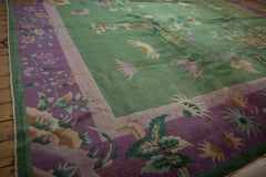 12x14.5 Vintage Art Deco Carpet // ONH Item ee004185 Image 5