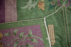 12x14.5 Vintage Art Deco Carpet // ONH Item ee004185 Image 11