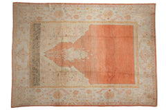 8.5x11.5 Vintage Oushak Carpet // ONH Item ee004188