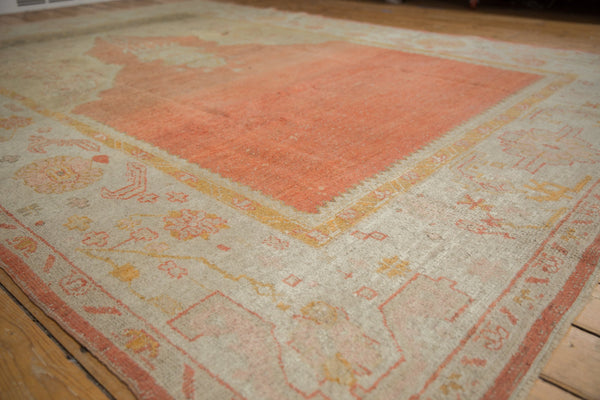 8.5x11.5 Vintage Oushak Carpet // ONH Item ee004188 Image 4
