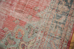 8.5x11.5 Vintage Distressed Oushak Carpet // ONH Item ee004195 Image 4