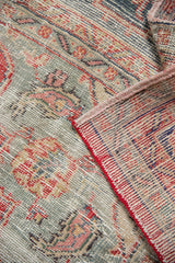 8.5x11.5 Vintage Distressed Oushak Carpet // ONH Item ee004195 Image 15
