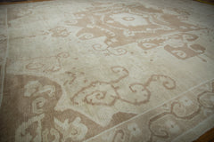 10.5x12 Vintage Distressed Oushak Square Carpet // ONH Item ee004197 Image 4
