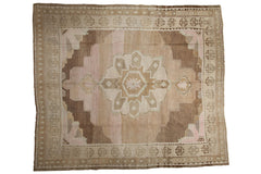 10.5x12 Vintage Distressed Oushak Square Carpet // ONH Item ee004198