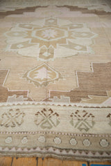10.5x12 Vintage Distressed Oushak Square Carpet // ONH Item ee004198 Image 4