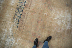 9.5x13.5 Vintage Distressed Kashan Carpet // ONH Item ee004199 Image 1