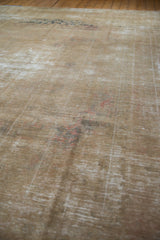 9.5x13.5 Vintage Distressed Kashan Carpet // ONH Item ee004199 Image 6