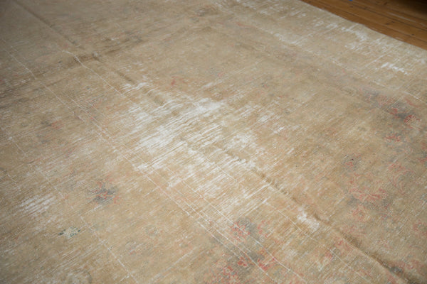 9.5x13.5 Vintage Distressed Kashan Carpet // ONH Item ee004199 Image 9