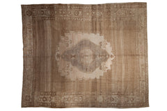 9.5x11 Vintage Distressed Oushak Carpet // ONH Item ee004208
