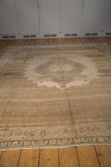 9.5x11 Vintage Distressed Oushak Carpet // ONH Item ee004208 Image 9