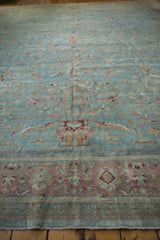 9.5x15.5 Vintage Distressed Meshed Carpet // ONH Item ee004211 Image 9