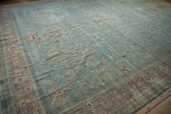 9.5x15.5 Vintage Distressed Meshed Carpet // ONH Item ee004211 Image 10
