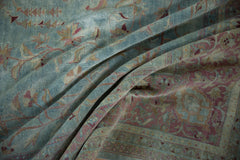 9.5x15.5 Vintage Distressed Meshed Carpet // ONH Item ee004211 Image 11