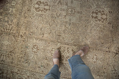 8x11.5 Vintage Distressed Karaja Carpet // ONH Item ee004212 Image 1