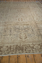 8x11.5 Vintage Distressed Karaja Carpet // ONH Item ee004212 Image 4