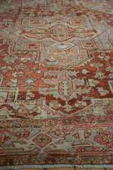 8.5x11 Vintage Distressed Heriz Carpet // ONH Item ee004213 Image 8