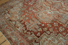 8.5x11 Vintage Distressed Heriz Carpet // ONH Item ee004213 Image 10