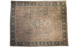 11x14 Vintage Distressed Tabriz Carpet // ONH Item ee004216