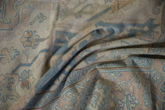9.5x15 Vintage Distressed Oushak Carpet // ONH Item ee004219 Image 10